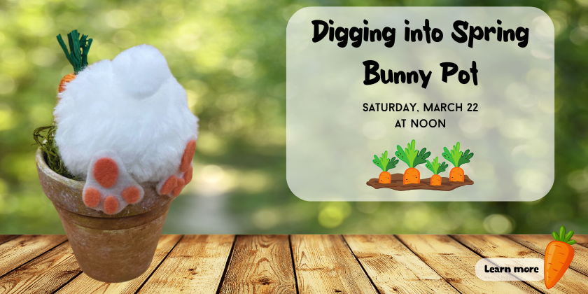 Bunny Pot Spring Program